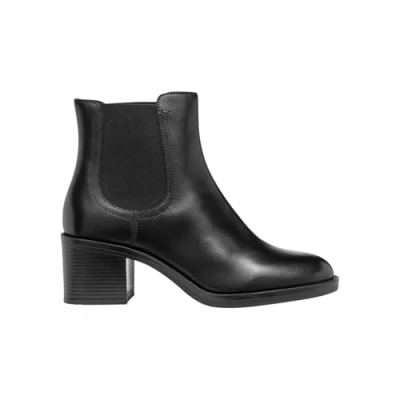 Imagen de Geox D Serilda 60B, Bota de Tobillo Mujer, Negro, 39 EU