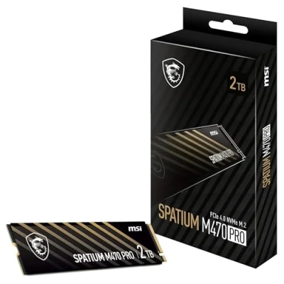 Imagen de MSI SPATIUM M470 Pro PCIe 4.0 NVMe M.2 2TB