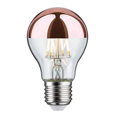 Imagen de Paulmann 28671 lámpara LED filamento agl 6, 5. vatios bombilla cúpula espejo cobre 2700 k blanco cálido e27.