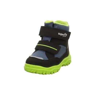 Imagen de Superfit Husky1, Botas de Nieve Bebé Niños, Negro Verde Claro 0000, 19 EU