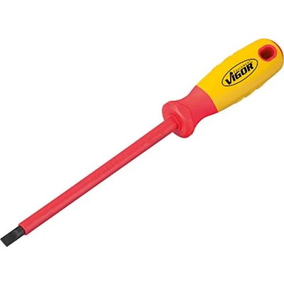 Imagen de Vigor VDE Destornillador (V2061 ∙ Ranura Perfil ancho de llave: 1,2 x 6,5 Longitud total: 256 mm, 1 pieza