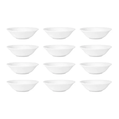 Imagen de 12X Athena Hotelware Oatmeal Bowls 6 in 150mm Porcelain White Kitchen Dish by