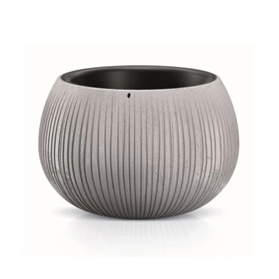 Imagen de Prosperplast BETON BOWL de plástico CON depósito en color Cemento, 21,8 (alto) x 37 (ancho) (profundo) cms
