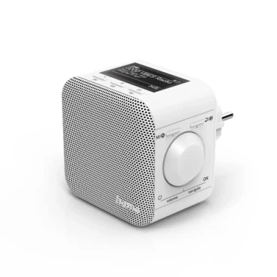 Imagen de Hama Radio Dab DIR45BT Internet Dab+, Bluetooth y Spotify (WLAN de Cocina con FM, AUX, Control aplicación, Despertador, Pantalla LCD, Plug In pequeño para Enchufe), Color