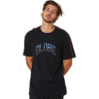 Imagen de Globe Curve Ball tee Camiseta, Hombre, Black, XS