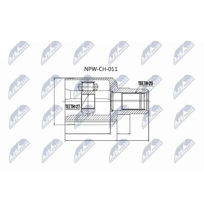 Imagen de NTY NPW CH 011 Junta Homocinética