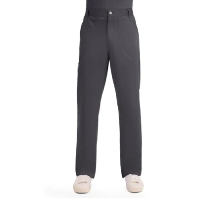 Imagen de CHEROKEE Pantalones Cargo Uniformes para Hombre con Colapa, Línea Revolution, Gris (Peltro), S