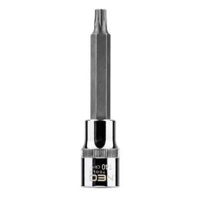 Imagen de NEO TOOLS 08 764 Piezas insertables de llave cubo 1/2 T40 Acero cromo vanadio, para herramientas Torx interior