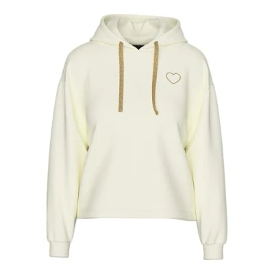 Imagen de PIECES Pcchilli LS Heart Hoodie Noos BC Sudadera con Capucha, White Pepper, S para Mujer