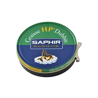 Imagen de SAPHIR Dubbin HP 100 ml Grasa para Nutrir el Cuero (Negro 01)