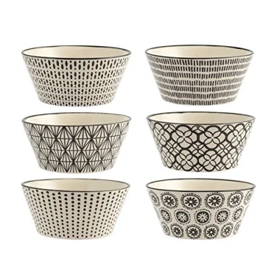 Imagen de H&amp;h set 6 bowl vhera in stoneware cc 600
