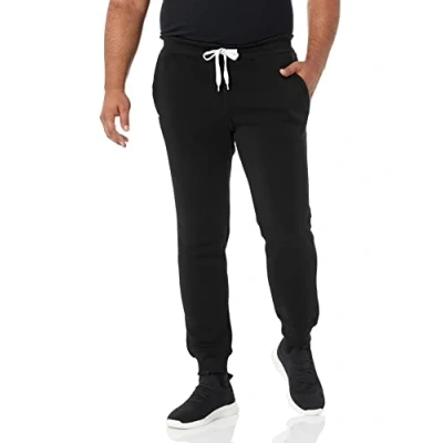 Imagen de Southpole Active Basic Jogger Pantalones de Forro Polar, Color Negro, 4XL Grande Alto para Hombre