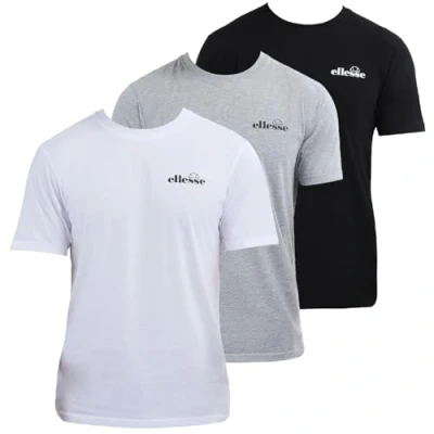 Imagen de Ellesse Azzini TEE 3 PACK Camiseta básica, Hombre, Talla: 50, Multi