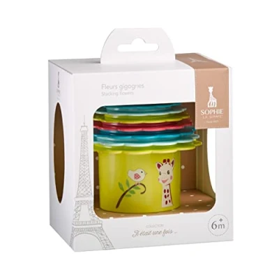 Imagen de Sophie la Girafe 010256 Toy Despertar Flores Anidamiento