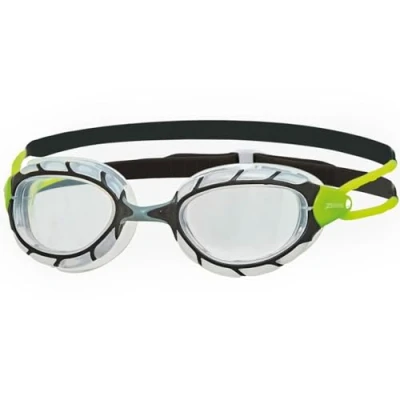 Imagen de Zoggs Predator, Gafas De Natación Unisex Adulto, Negro/lima/transparente, Regular