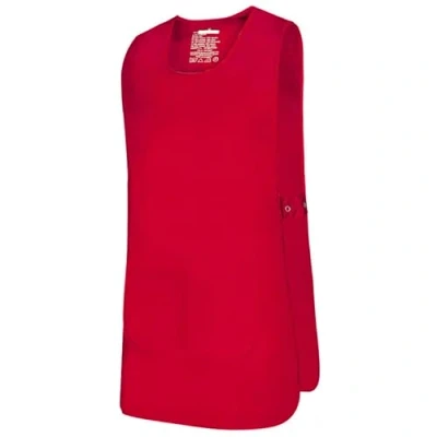 Imagen de MISEMIYA Delantal Limpieza Uniforme Laboral CLINICA MÉDICOS Veterinaria Sanitarios HOSTELERÍA Ref.868 XL, Rojo