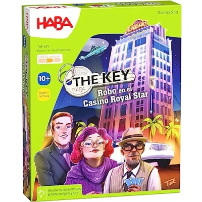 Imagen de HABA 306852 The Key Robo en el Casino Royal Star, Juego de investigación Nivel intermedio. Más 10 años