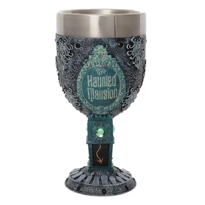 Imagen de Enesco Disney Showcase The Haunted Mansion Decorativo Cáliz, Acero Inoxidable de Resina Piedra, Multicolor, 7.09 Inch