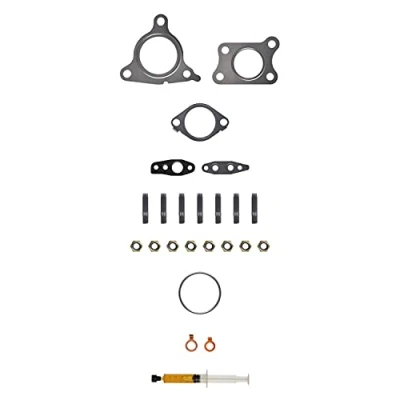 Imagen de AJUSA JTC12101 Juego de montaje, turbocompresor with studs, syringe oil con juntas instrucciones montaje NISSAN: Cabstar, Navara Pick up