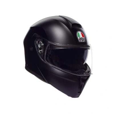 Imagen de AGV Streetmodular ECE 22 06 Mono, Casco De Moto Modular Homologado P/J con Pantalla Parasol, Negro Mate, XL