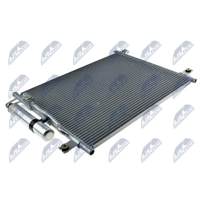 Imagen de NTY CCS DW 000 Condensador con secador Aluminio 580 CHEVROLET: Aveo / Kalos Berlina, Hatchback, DAEWOO: Hatchback