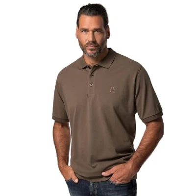 Imagen de JP1880 Brustdruck Polo, Hombre, Talla: 4XL, Light brown