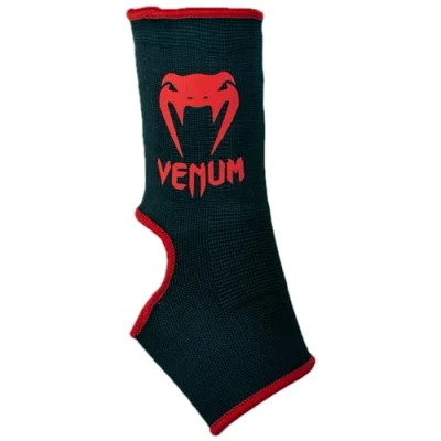 Imagen de Venum Tobilleras Kontact, Par, Negro/Rojo, M