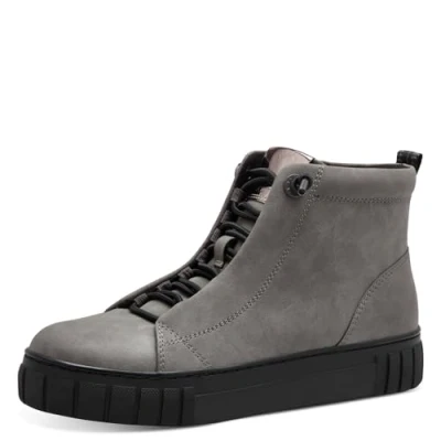 Imagen de MARCO TOZZI Zapatillas de Mujer Laced 2 25291 43, Botas Cortas al Tobillo, Dk Grey Comb, 37 EU