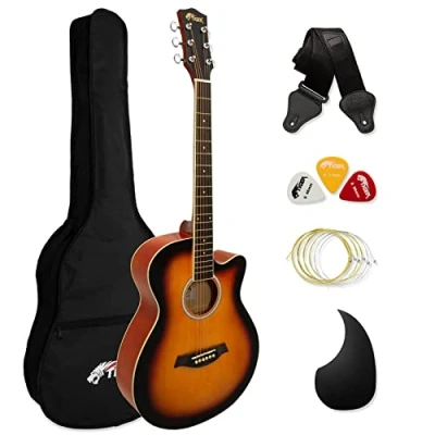 Imagen de Tiger Juego de Guitarra Acústica Estilo Degradado