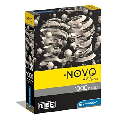 Imagen de Clementoni Puzzle Adulto 1000 Piezas M. C. Escher Lazos de Union Compact Desde 14 años (39752)