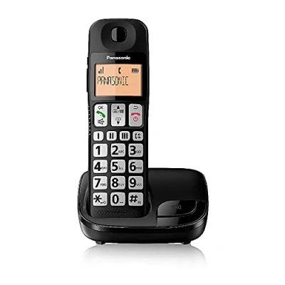 Imagen de Panasonic KX TGE110 JTB Teléfono [Versión Importada]