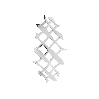 Imagen de Alessi DUL03 Pescher Salvamaneteles de Design Extensible en Acero Pulido
