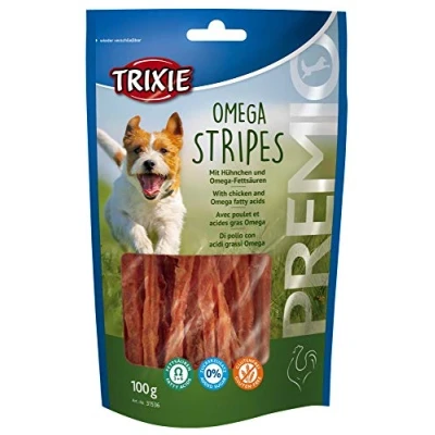 Imagen de TRIXIE PREMIO Omega Stripes poulet 100 g pour chien