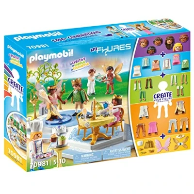 Imagen de PLAYMOBIL My Figures 70981 El Baile mágico, 6 Figuras de Juego con más 1000 Combinaciones posibles, Juguetes Princesa para niños a Partir 5 años
