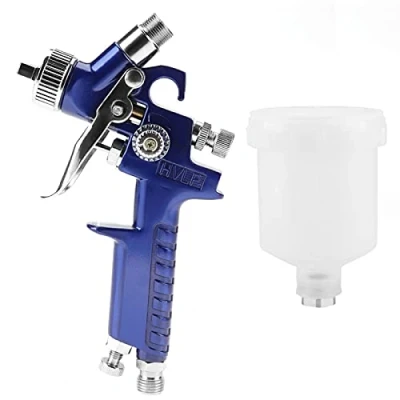 Imagen de Pistola Pulverizadora Pintura HVLP H 2000A neumática de esterilización Aire 125 ml Boquilla Rociador Pistolas pulverización para Pintura(1,0 mm)
