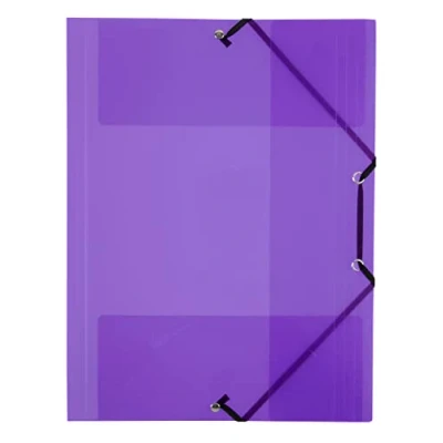 Imagen de Viquel Carpeta 3 solapas en Propyglass A4 color morado