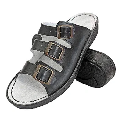 Imagen de Reis BMRKLA3PASD_B37 Zapatillas ortopédicas, color negro, talla 37