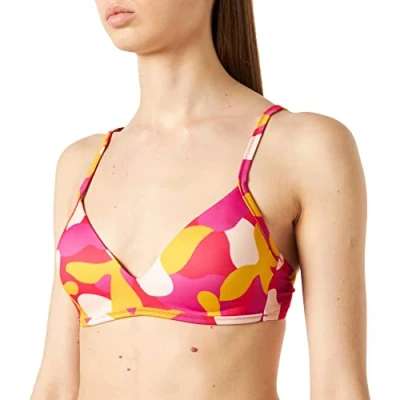 Imagen de sloggi Shore, Flower Horn P, Bikini Acolchado, Mujer, Multicolor (Pink Dark Combination), XL plus