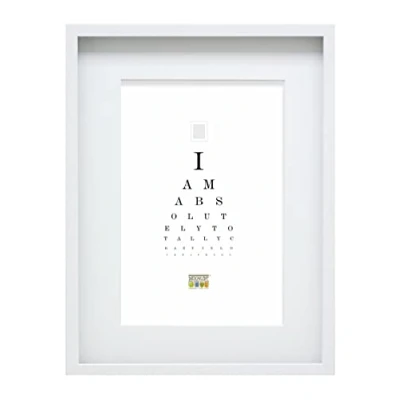 Imagen de Deknudt Frames Fotos Basic, moldura Alta Blanca de Madera con pptt Control=Formato del Marco, 30 x 40 cm