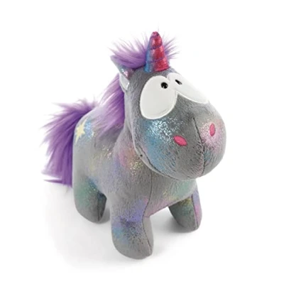 Imagen de NICI Animal de Peluche Unicornio Star Bringer 22 cm Suave para Acurrucarse y Jugar, Juguete Niños Adultos, 48630, Regalar, Gris
