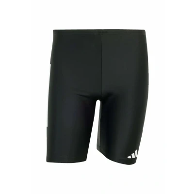 Imagen de adidas Hombre 3 Stripes Swim Jammers 8 Inch, Black/White, XS Short