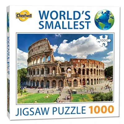 Imagen de Cheatwell Games 13138 Puzzle World&#039;S Smallest 1000 Piece Jigsaw Colosseum
