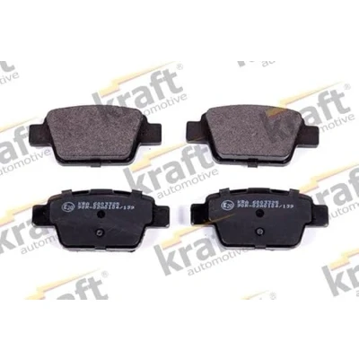 Imagen de KRAFT 6003325 Juego de pastillas freno Eje trasero FIAT: BRAVO 2, Stilo Hatchback, Multi Wagon, ALFA ROMEO: MiTo, LANCIA: DELTA 3