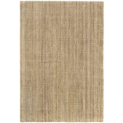 Imagen de HAMID Alfombra Yute Kerala, 100% Fibra de Yute, Tejido a Mano, Salón, Comedor, Dormitorio, Pasillo, Color Natural (160x230cm)