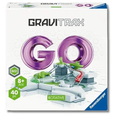 Imagen de Ravensburger GraviTrax GO Rotative Juego de Inicio Pequeño GraviTrax, Juguete Construcción y Carrera Canicas para Niños a Partir 8 Años