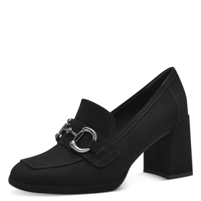 Imagen de MARCO TOZZI 2 24416 42 Zapatillas, Plantilla Feel Me, Forro Interior Suave, Mocasín Mujer, Negro, 40 EU