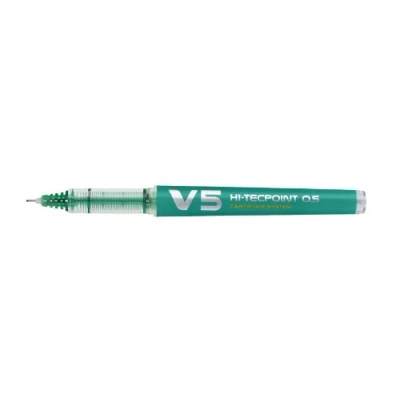 Imagen de Pilot Lote de 3 patines recargables V5, tinta líquida Begreen punta fina, color verde