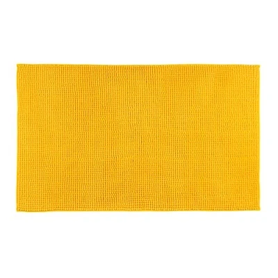 Imagen de Gözze Alfombrilla de baño antideslizante, muy suave, microfibra, 60 x 100 cm Amarillo