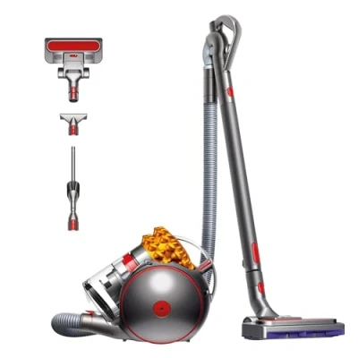 Imagen de Dyson Cinetic Big Ball Multifloor 2 Aspiradora de Trineo sin Mantenimiento, 700 W, 0.8 litros, 80 Decibelios, Amarillo