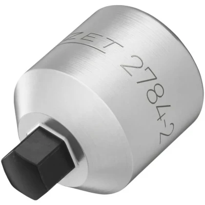 Imagen de Hazet 2784 2 Llave de Vaso para Pinza Freno (6 mm, Hexagonal, 3/8 Pulgadas, Cuadrada, Pernos guía Mercedes Clase V, diseño Compacto)